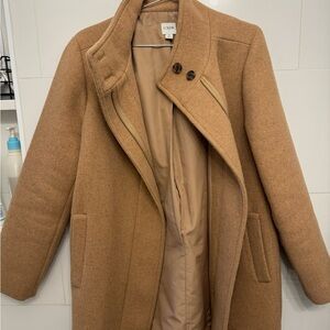 J. Crew Tan Trench Coat Classic Design